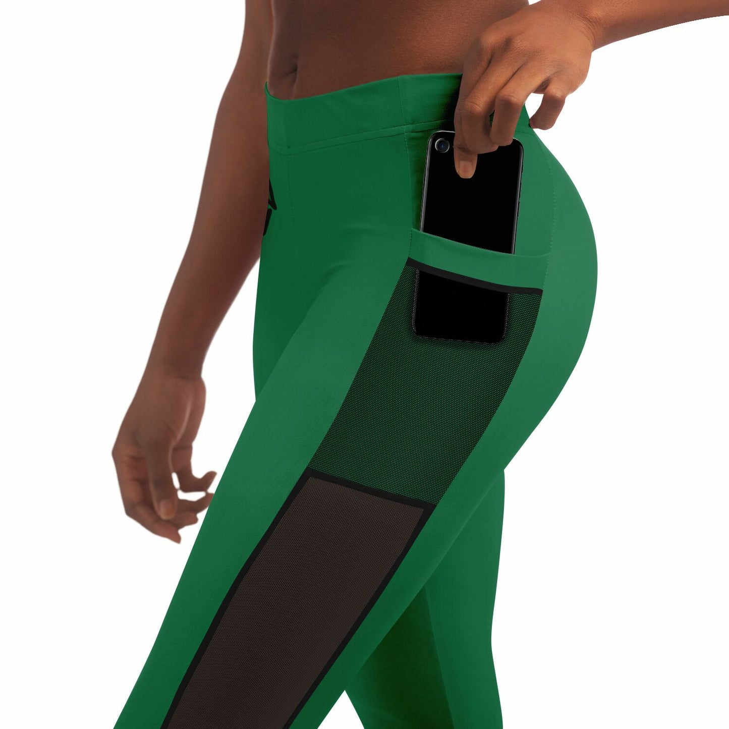 Okra Body - Mesh Pocket Legging