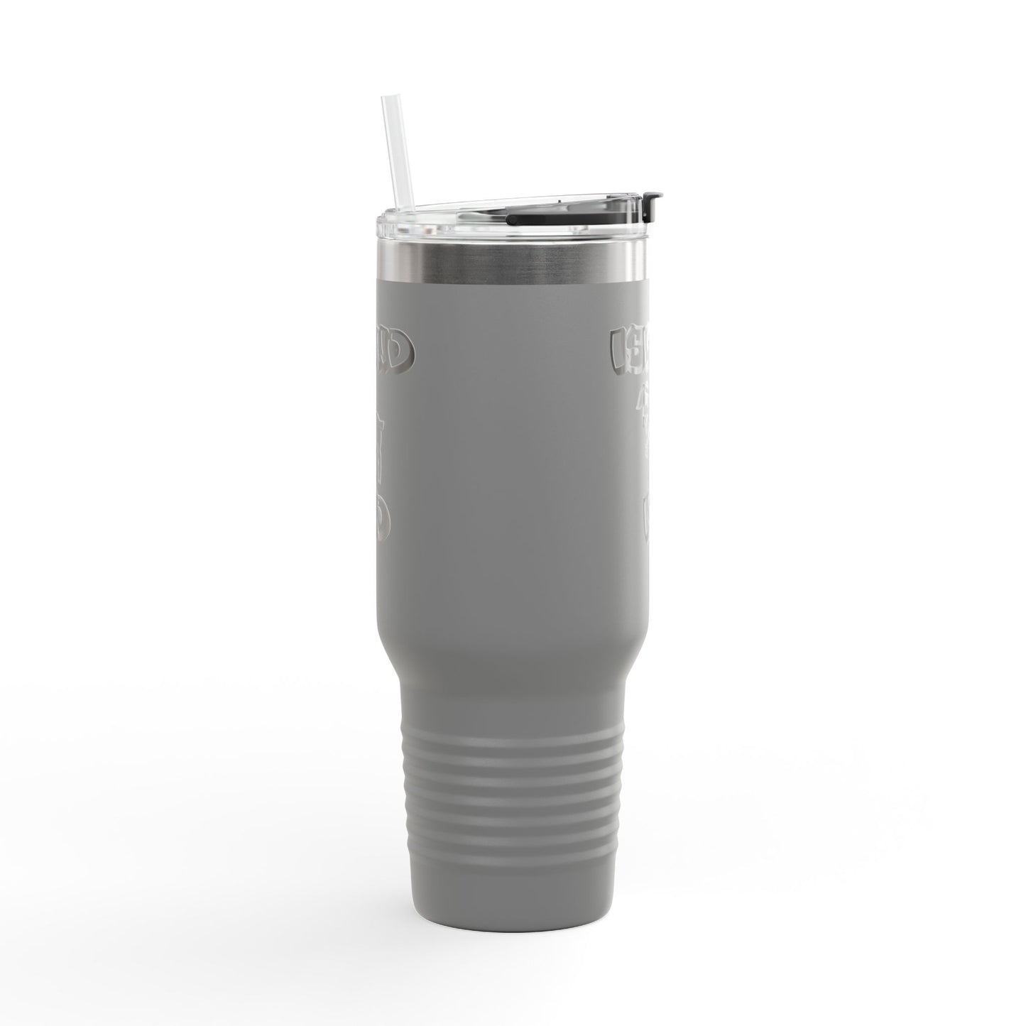 40oz Insulated Travel Mug — Island Kid Stainless Tumbler with Handle & Straw