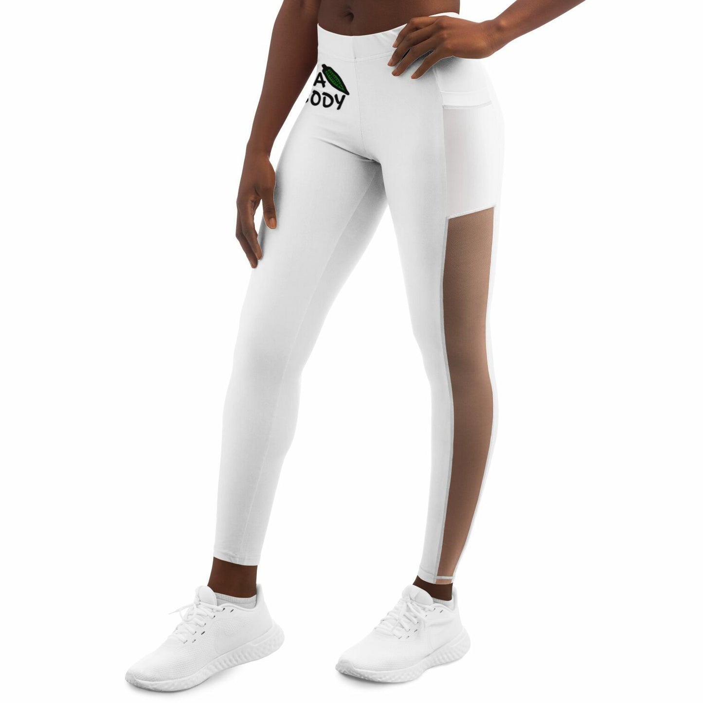 Okra Body - Mesh Pocket Legging
