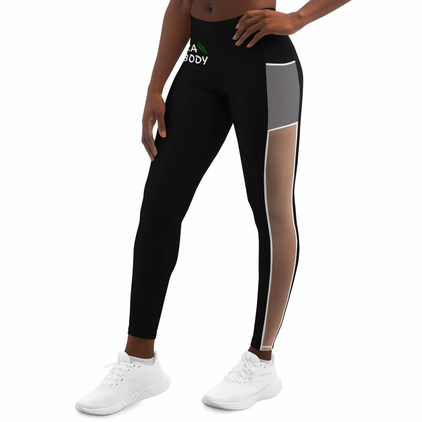 Okra Body - Mesh Pocket Legging