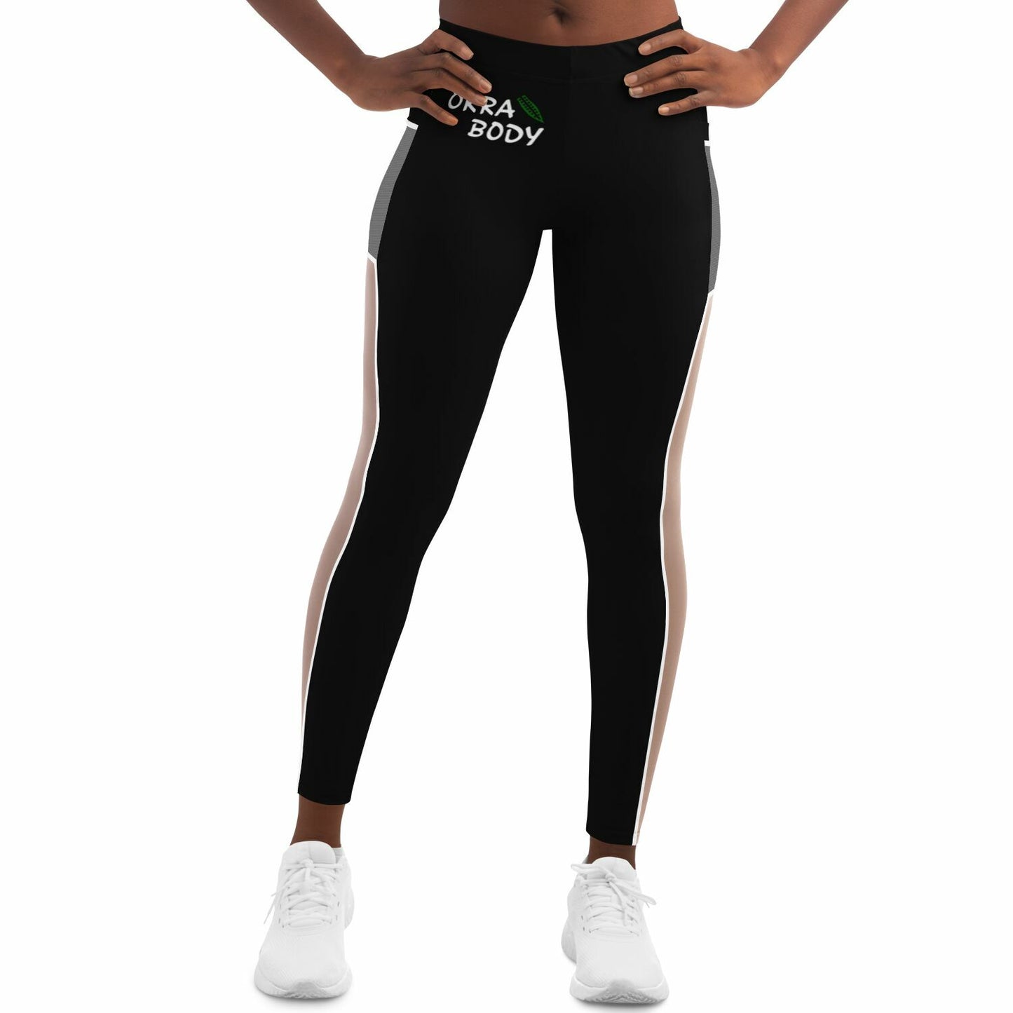 Okra Body - Mesh Pocket Legging