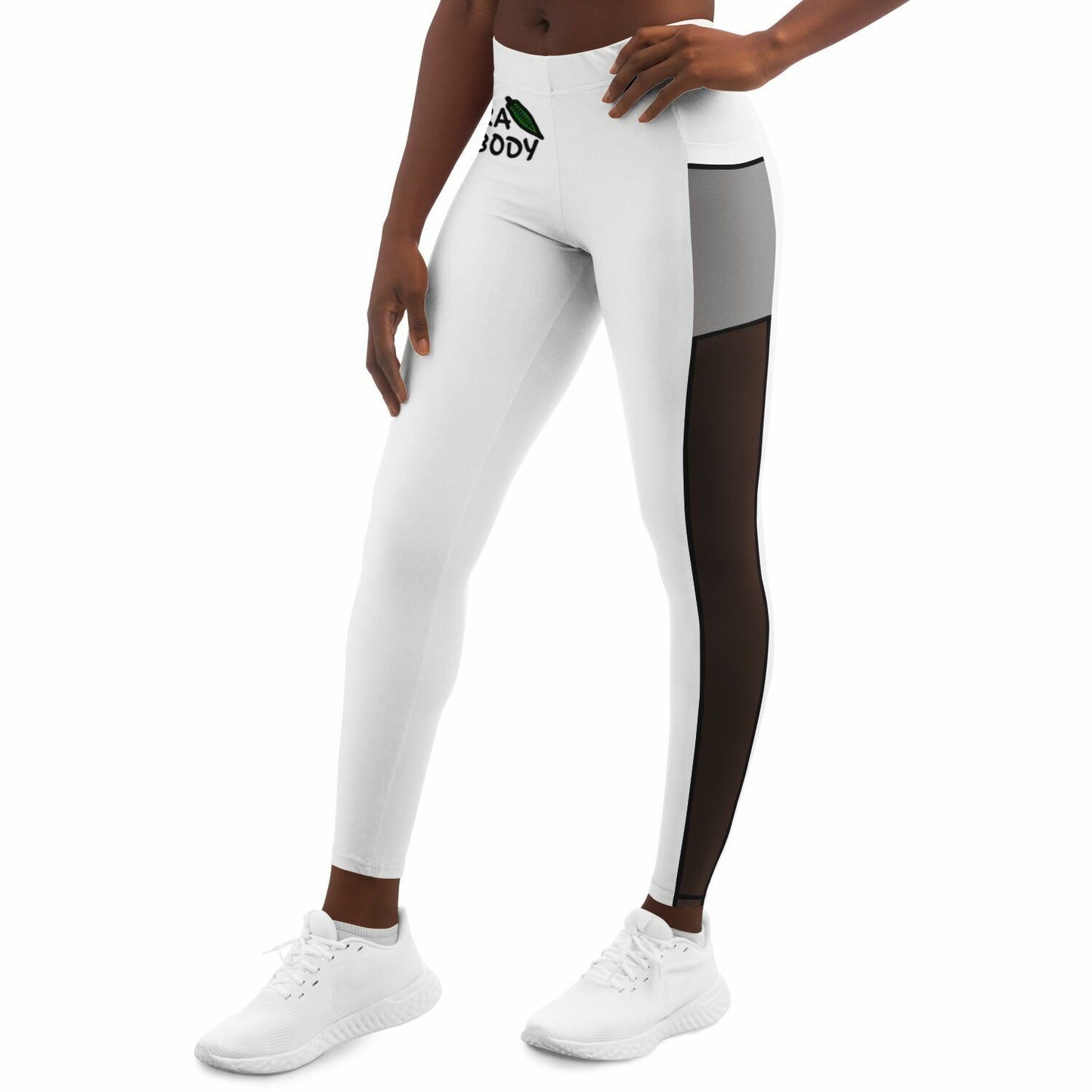 Okra Body - Mesh Pocket Legging