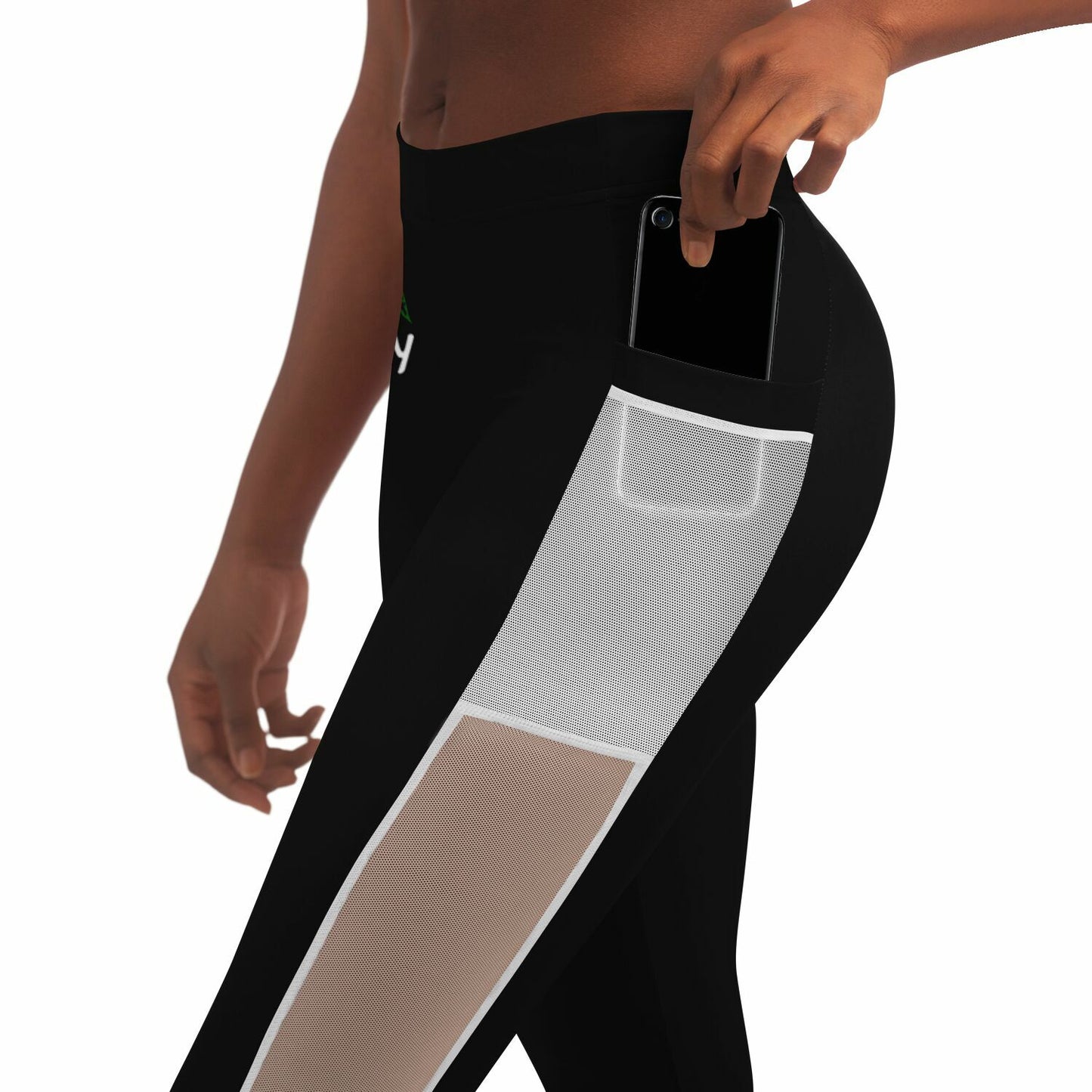 Okra Body - Mesh Pocket Legging