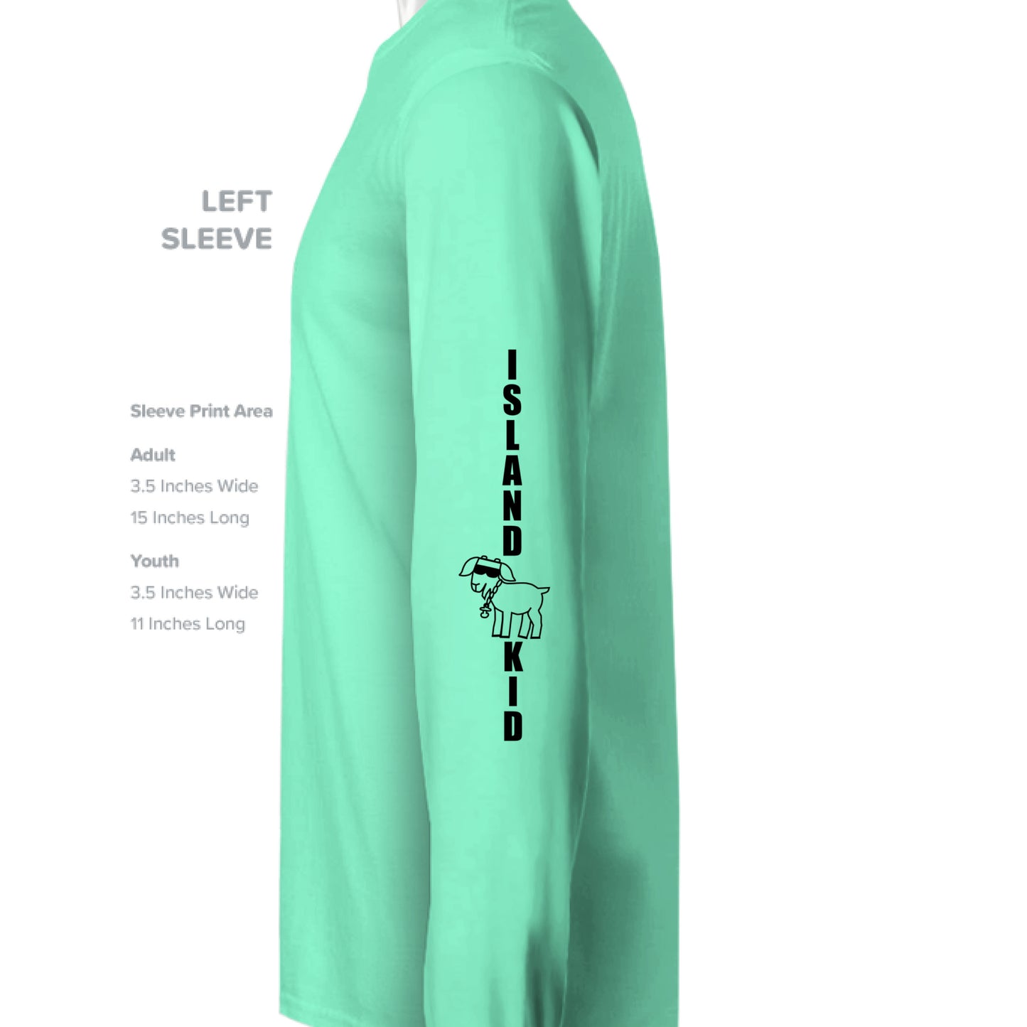 Bright Seafoam - SLEEVE_LEFT
