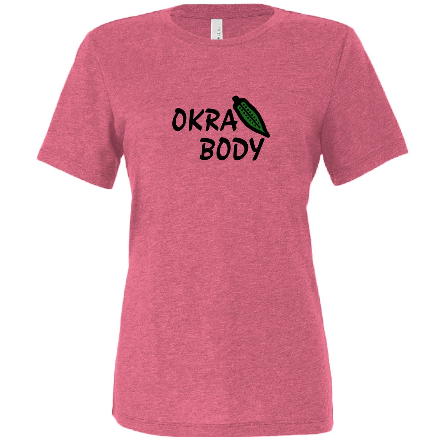 Char Pink Triblend - FRONT