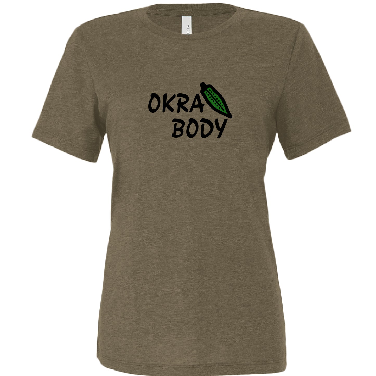 OLIVE TRIBLEND - FRONT