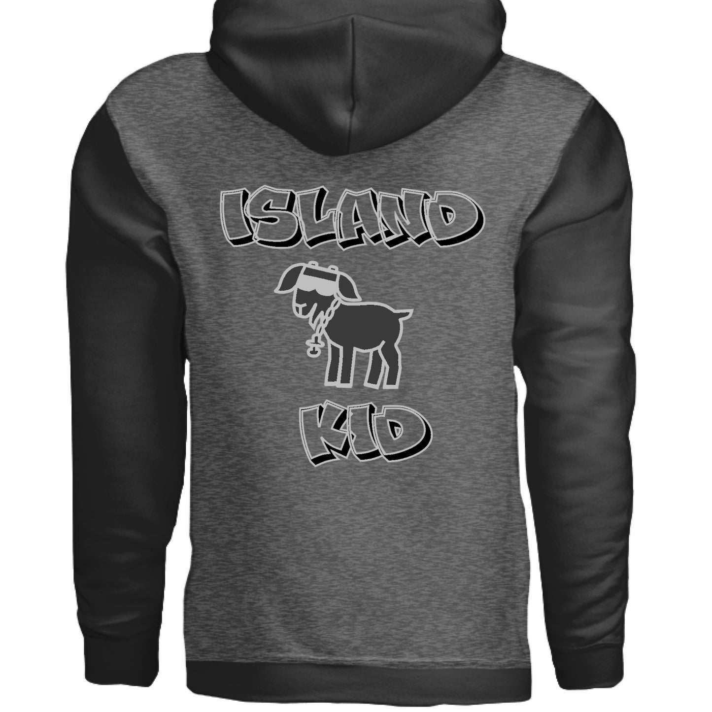 Charcoal Heather/ Black - BACK