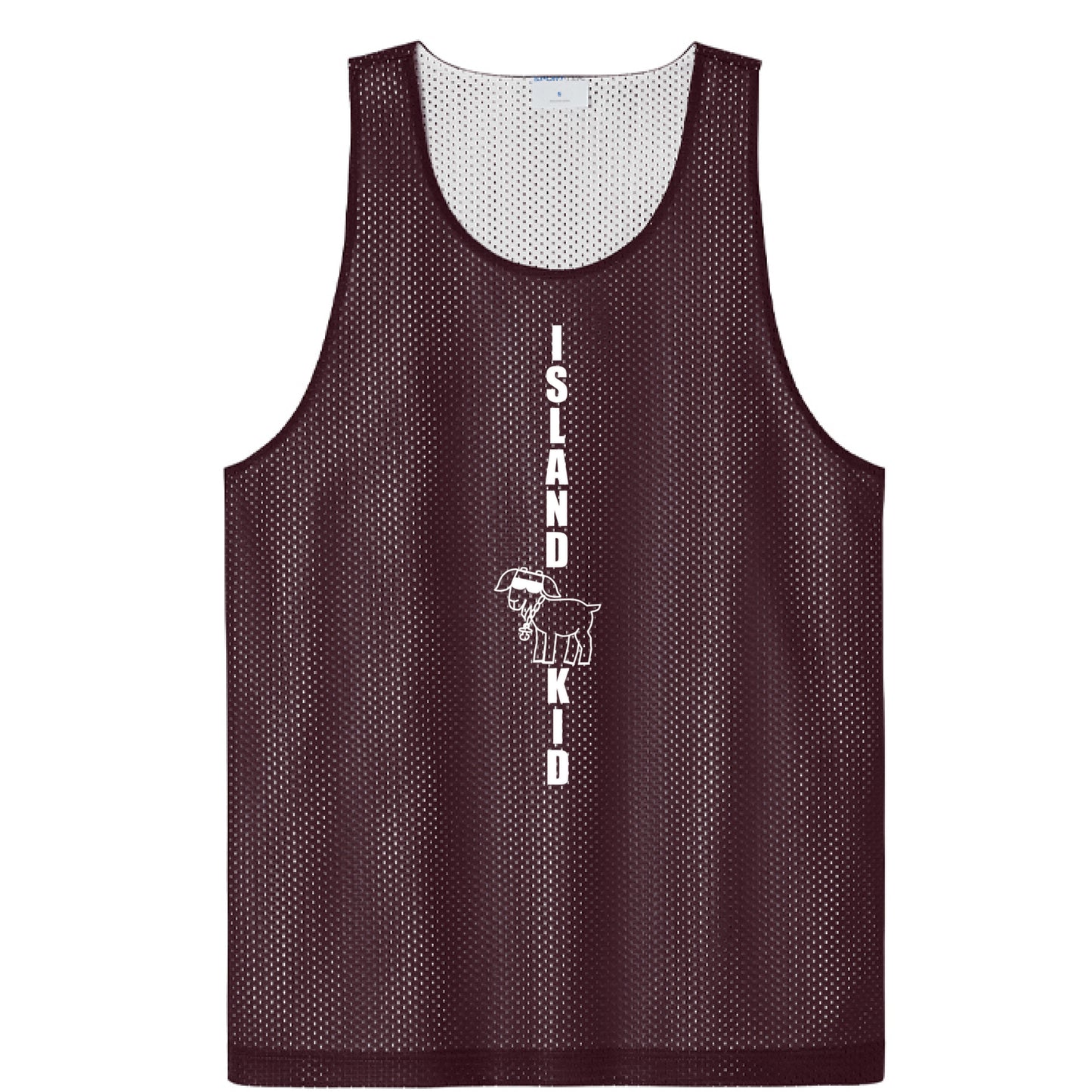 Maroon/ White - FRONT