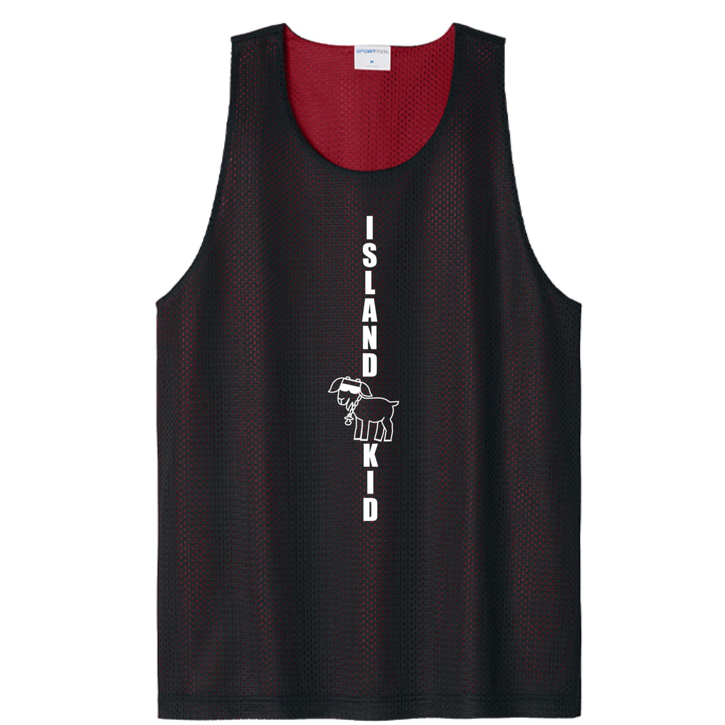 Black/ Deep Red - FRONT