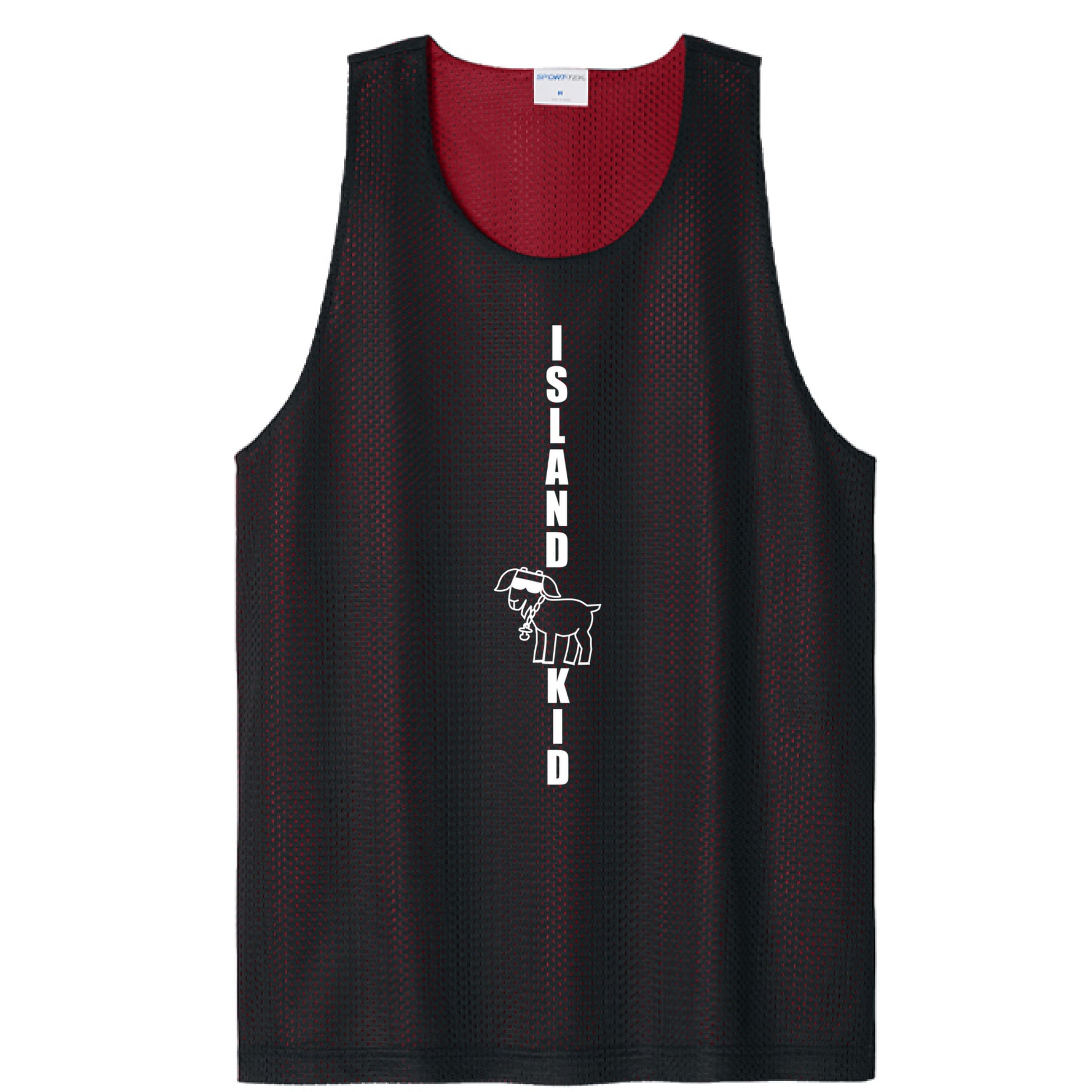 Black/ Deep Red - FRONT