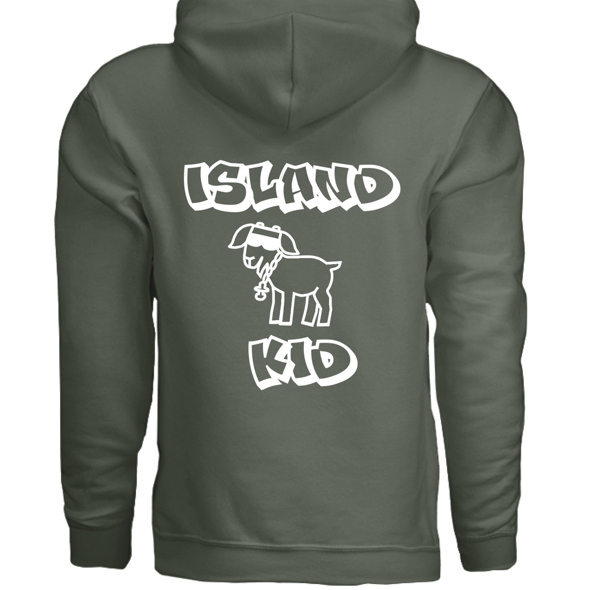 MILITARY GREEN - BACK