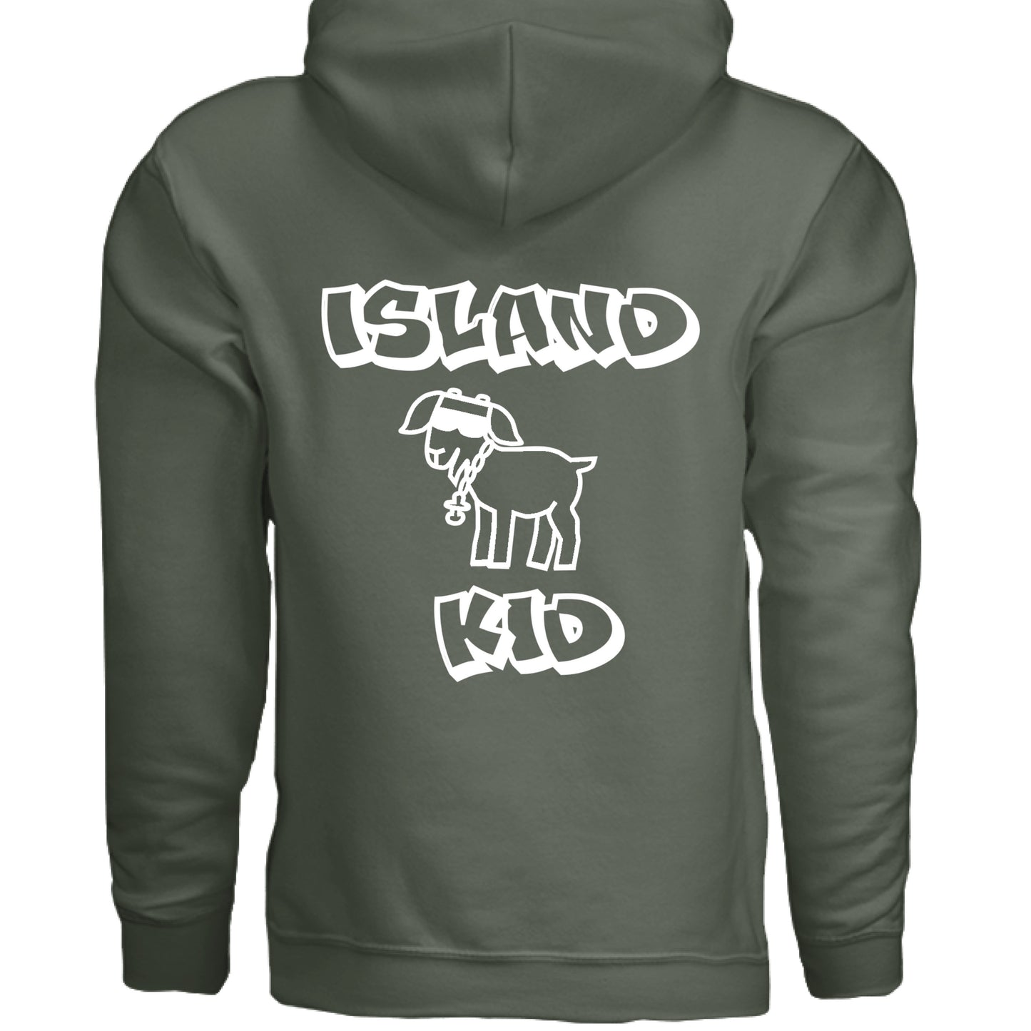 MILITARY GREEN - BACK