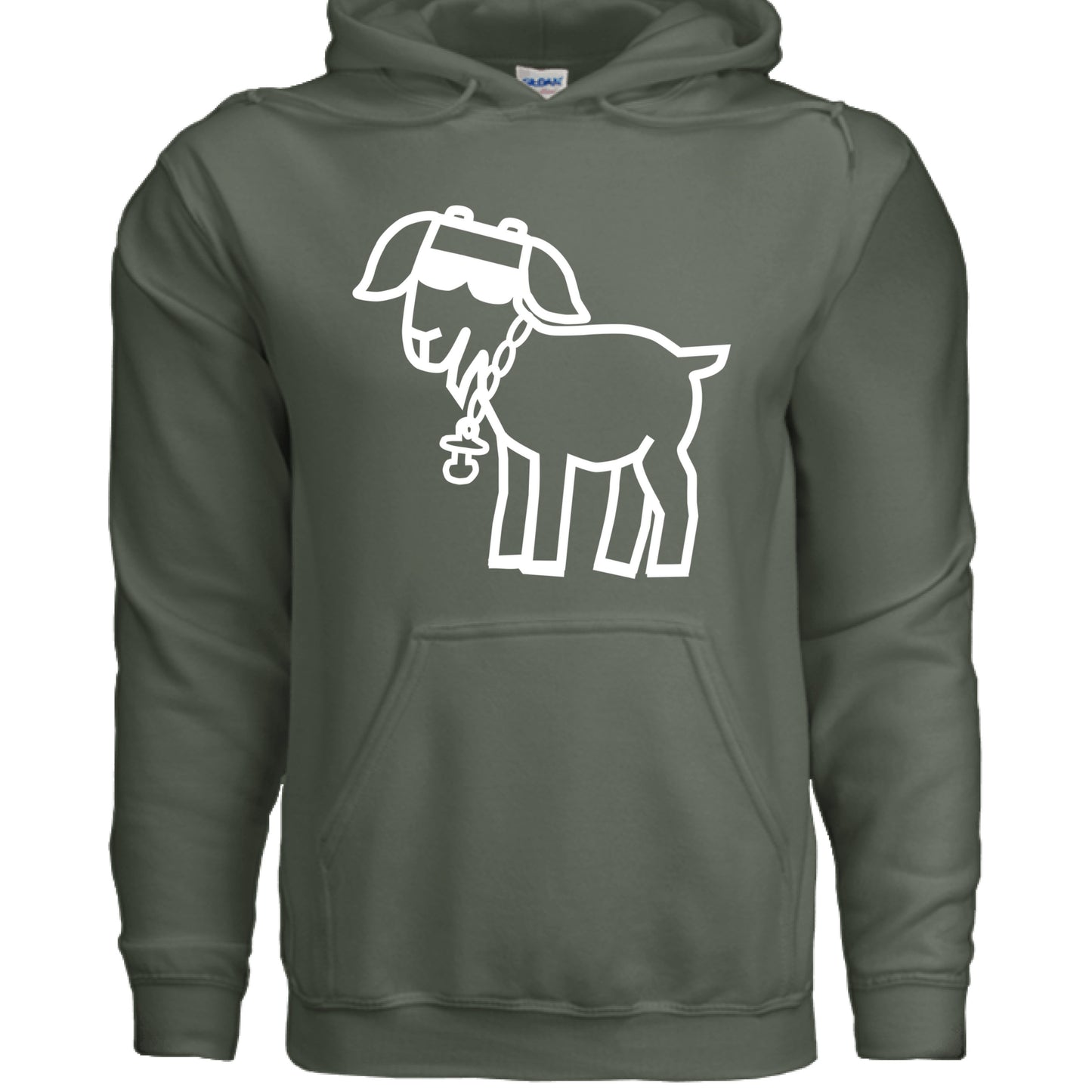 MILITARY GREEN - FRONT