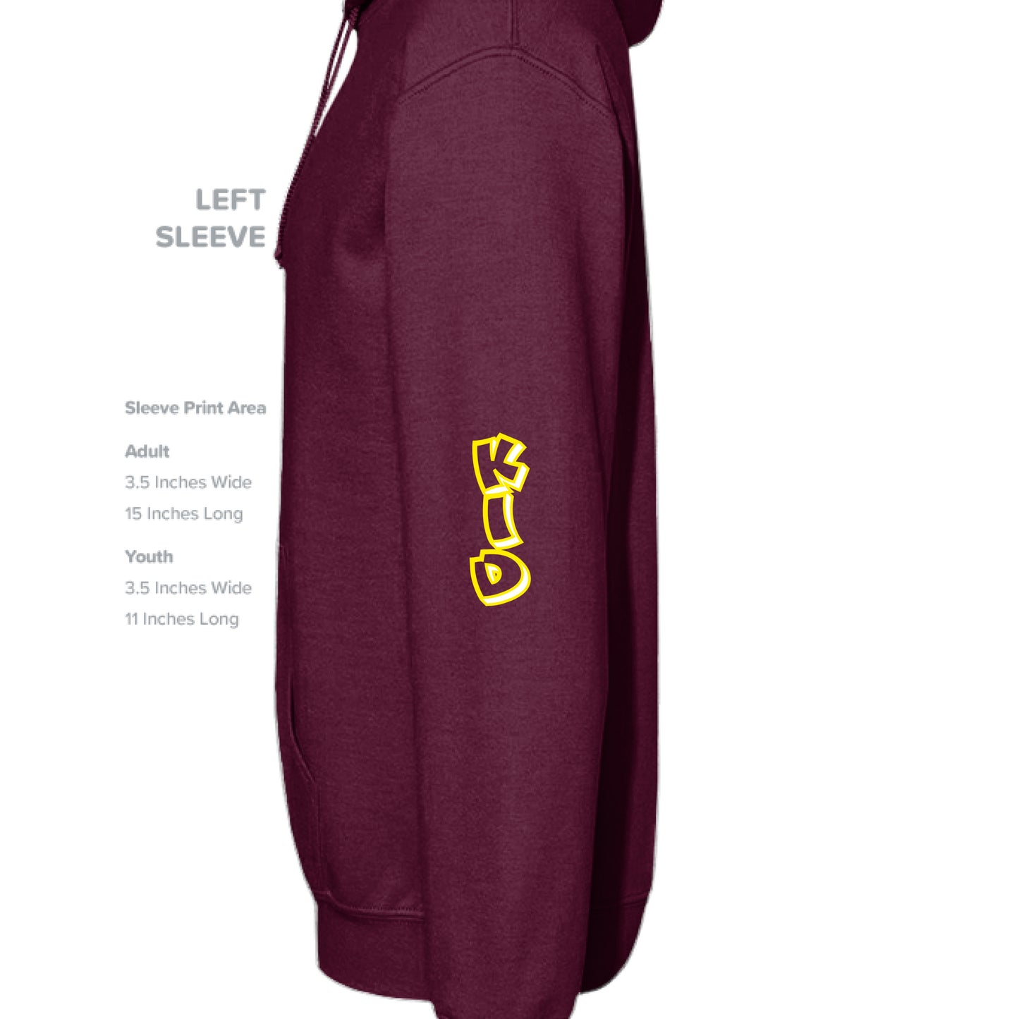 MAROON - SLEEVE_LEFT