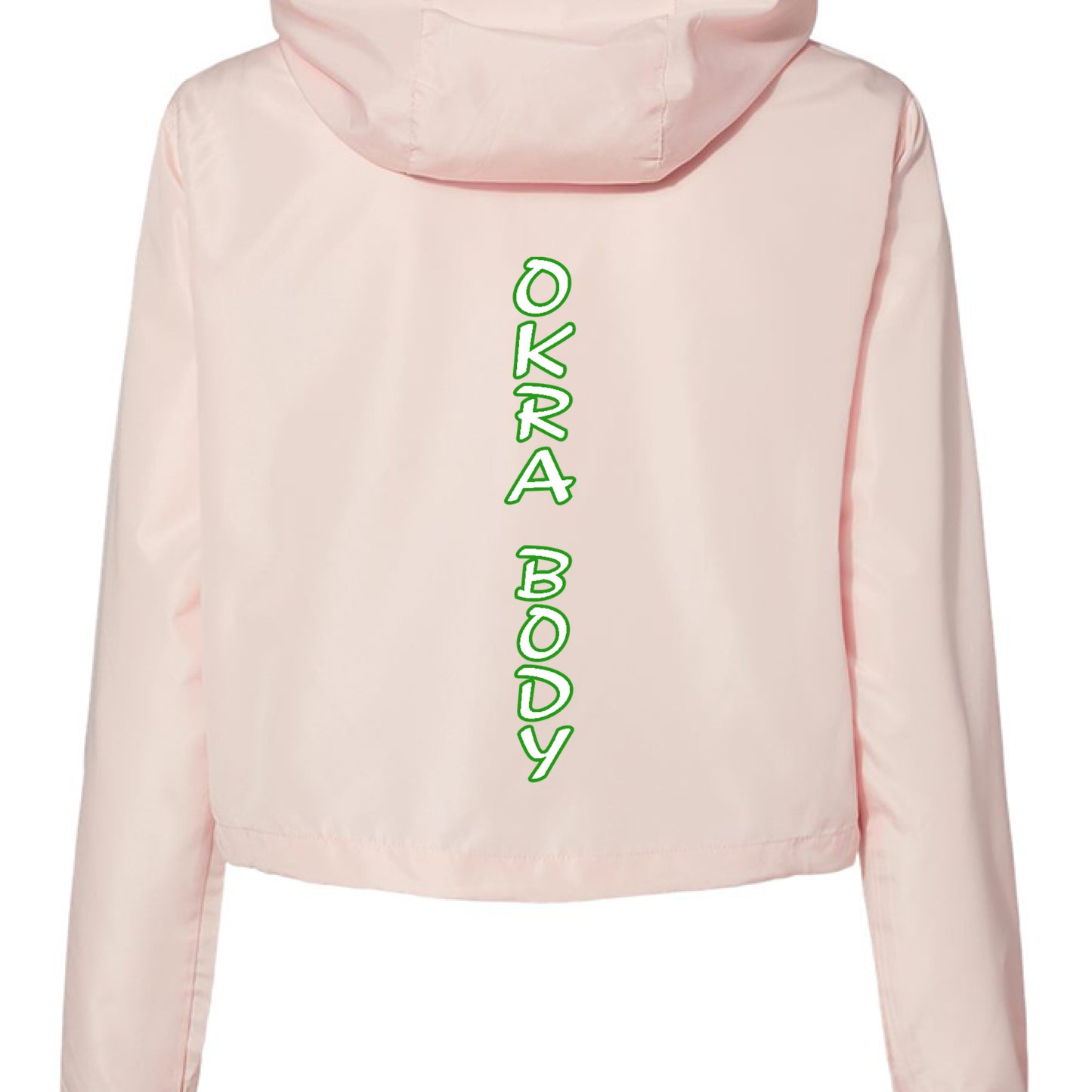 Blush/ White Zipper - BACK