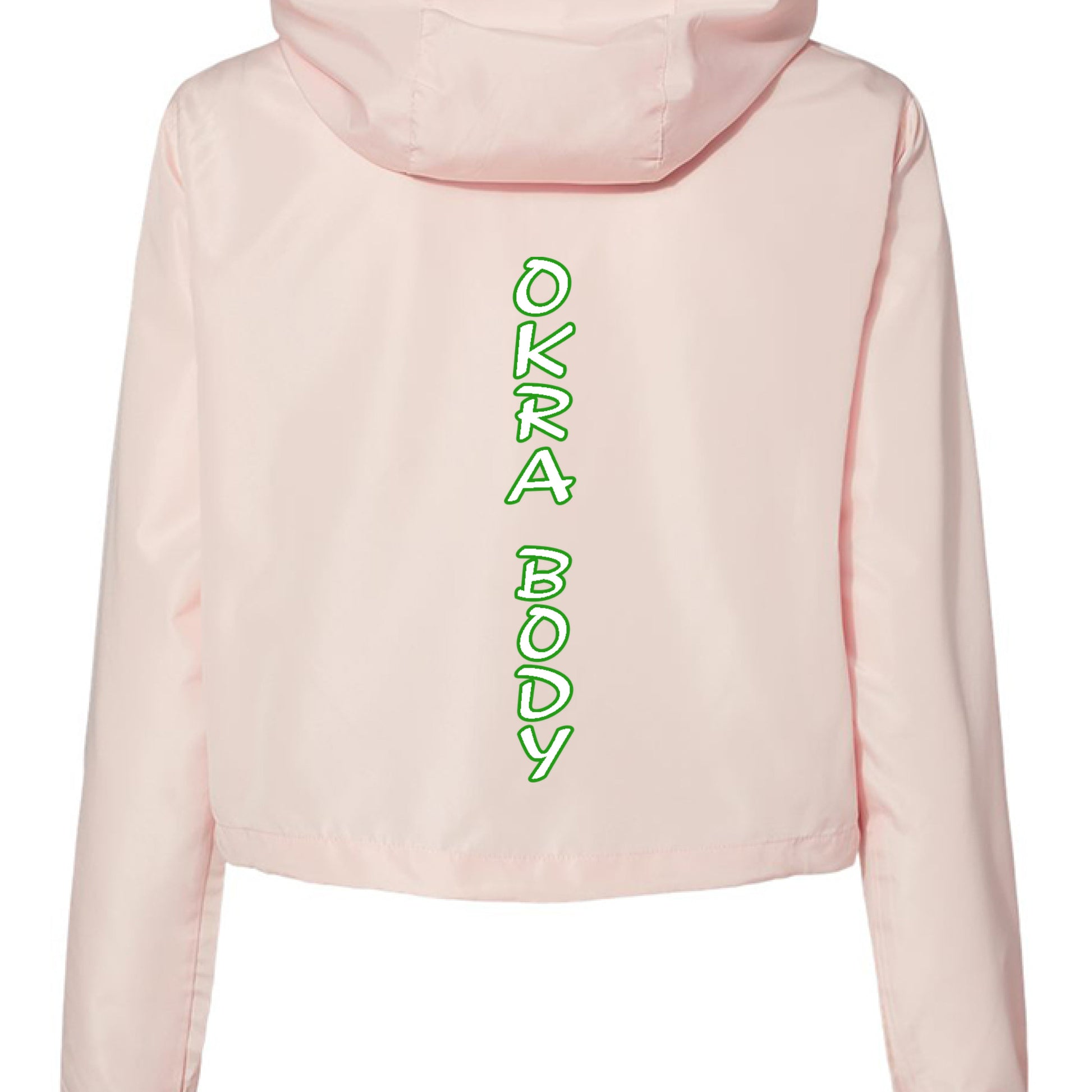 Blush/ White Zipper - BACK